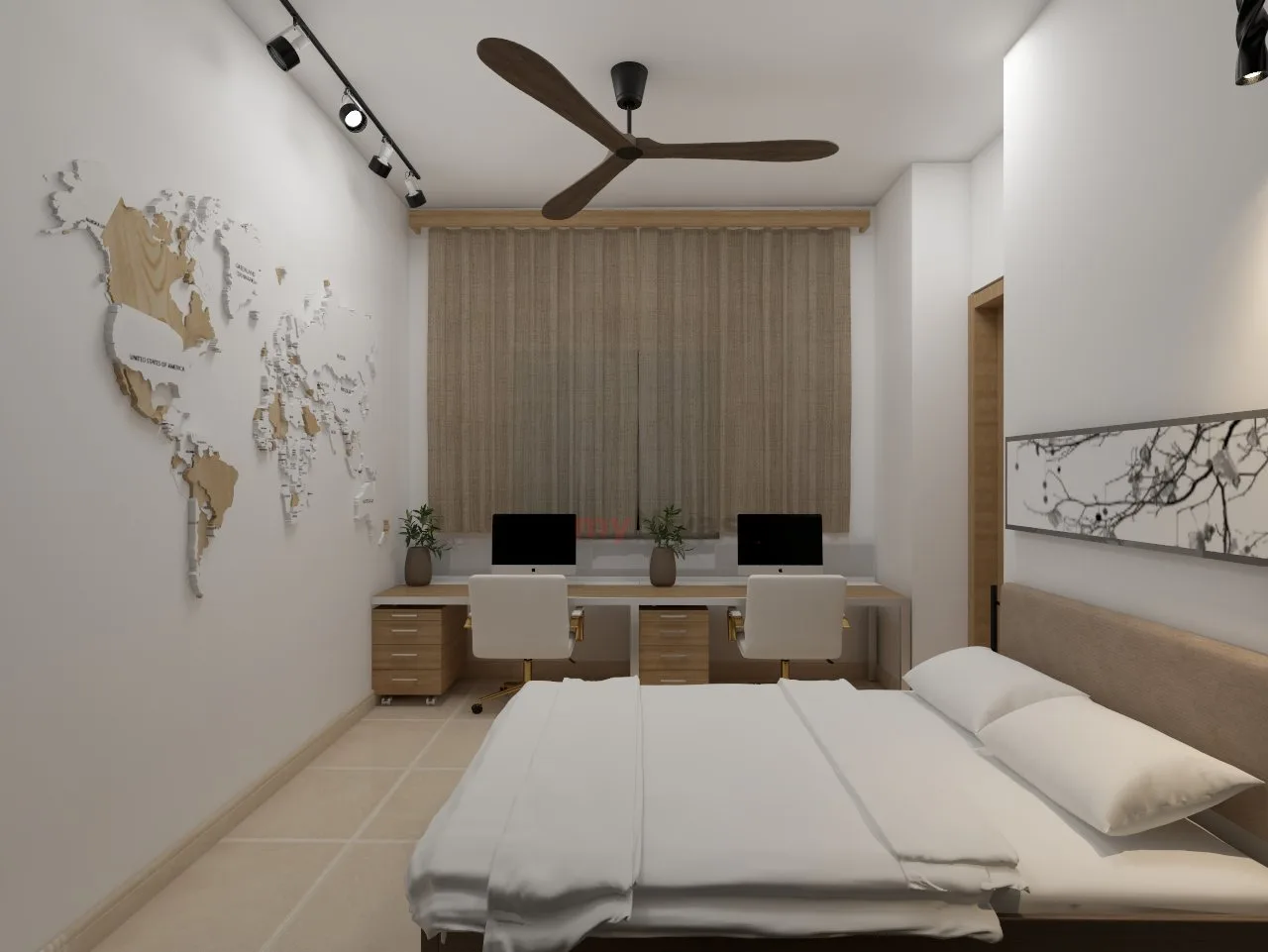 Brigade El Dorado Interior Design Bangalore - Living Room by myNivasa